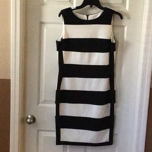 Calvin Klein women’s  stripe dress